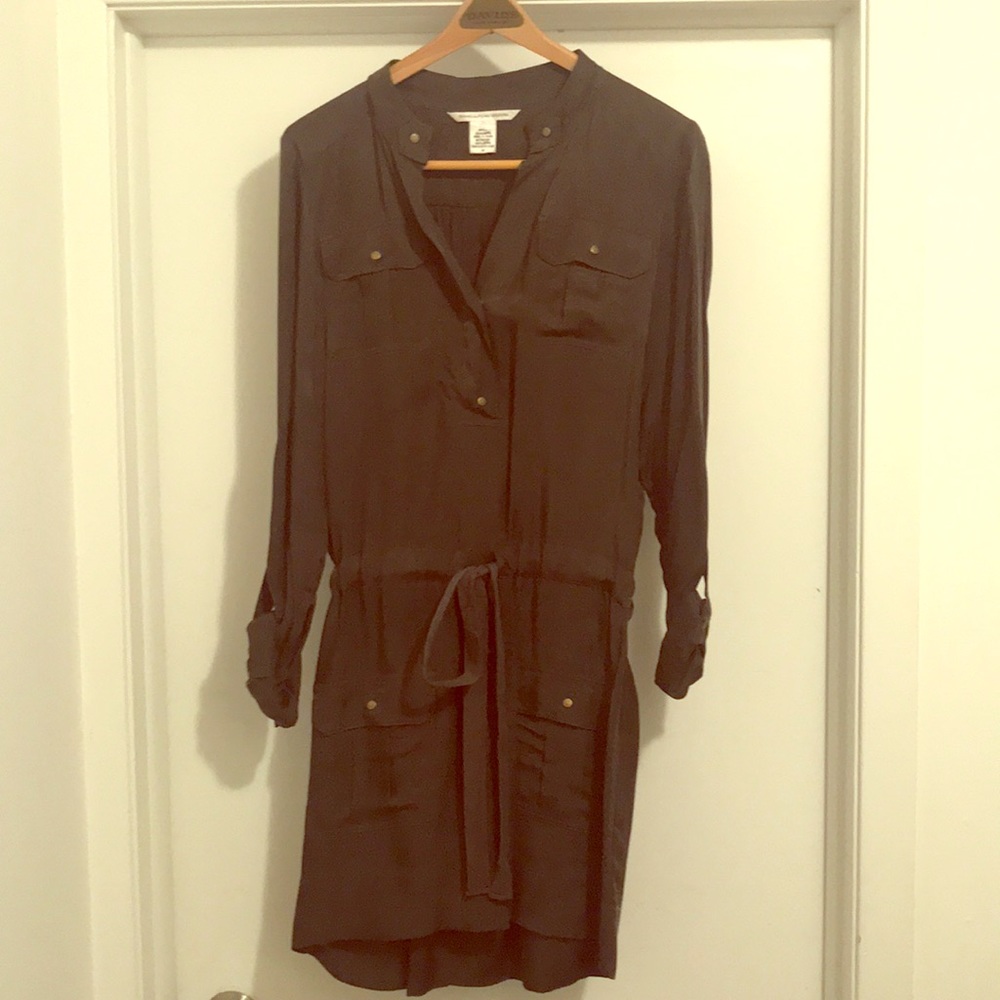 Classic Diane von Furstenberg military dress